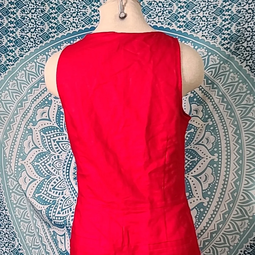Banana Republic Linen blend cropped jumpsuit